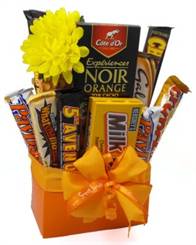 Orange You Glad Candy Basket