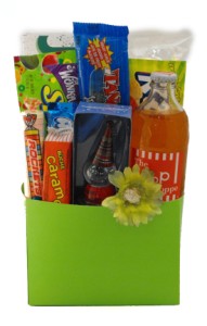 Green Birthday Basket