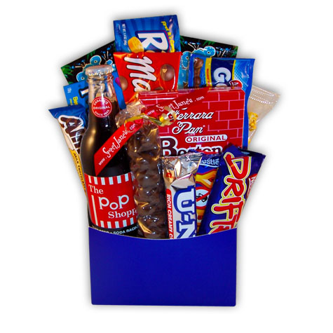 Blue Candy Basket