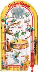 Curious George Pin Ball