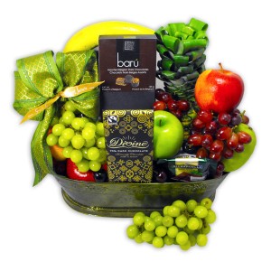 Fruit and Chocolate Basket