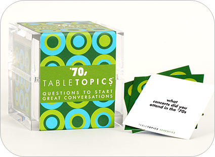 70`s Table Topics