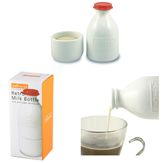 Retro Milk Bottle