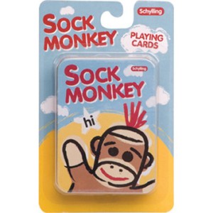 Sock Monkey Cards in Tin Box
