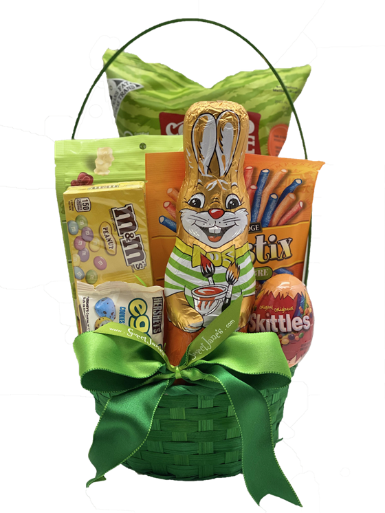 Chocolate Easter Bunny Basket