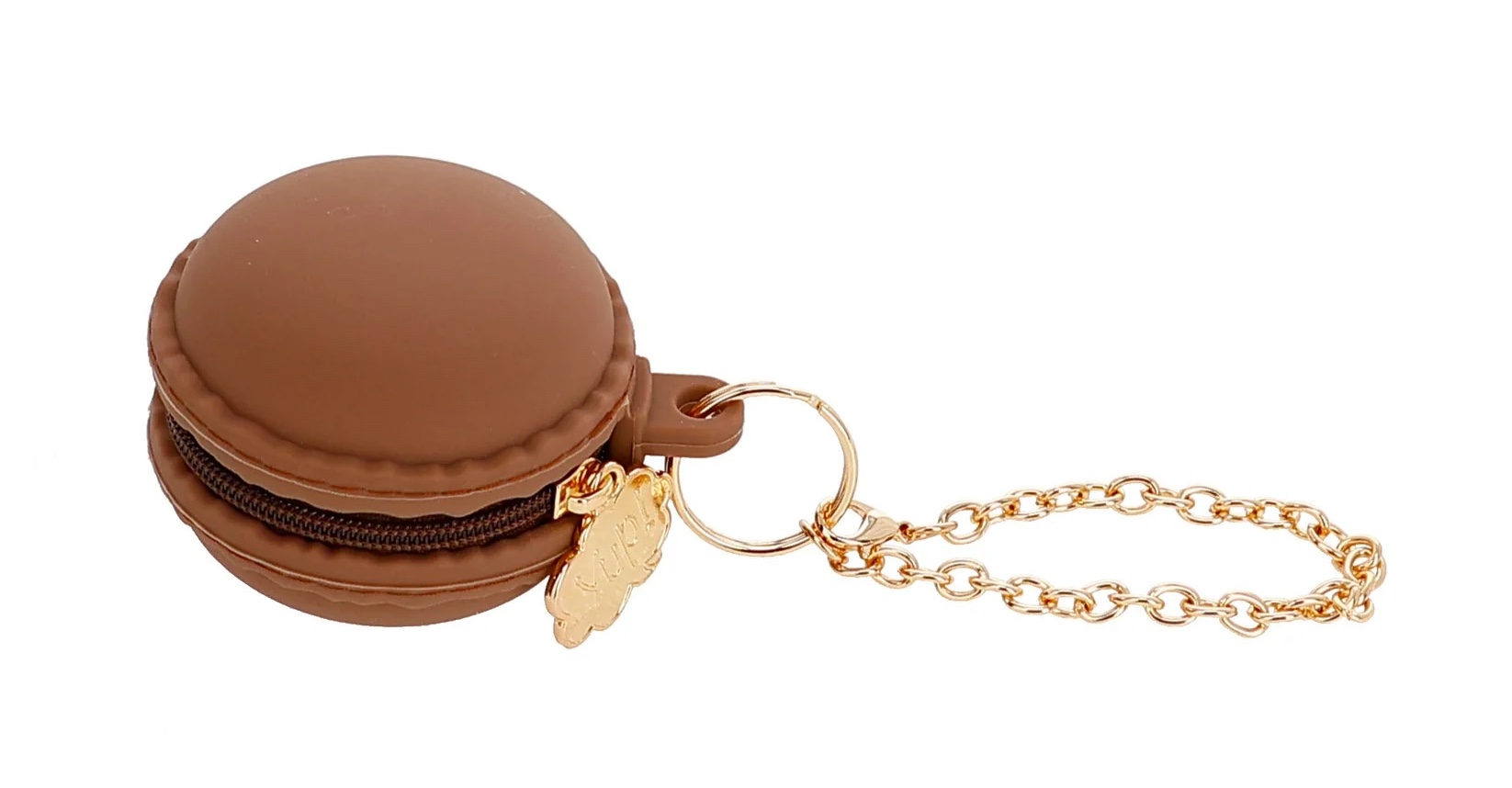 Chocolate Macaron Pouch