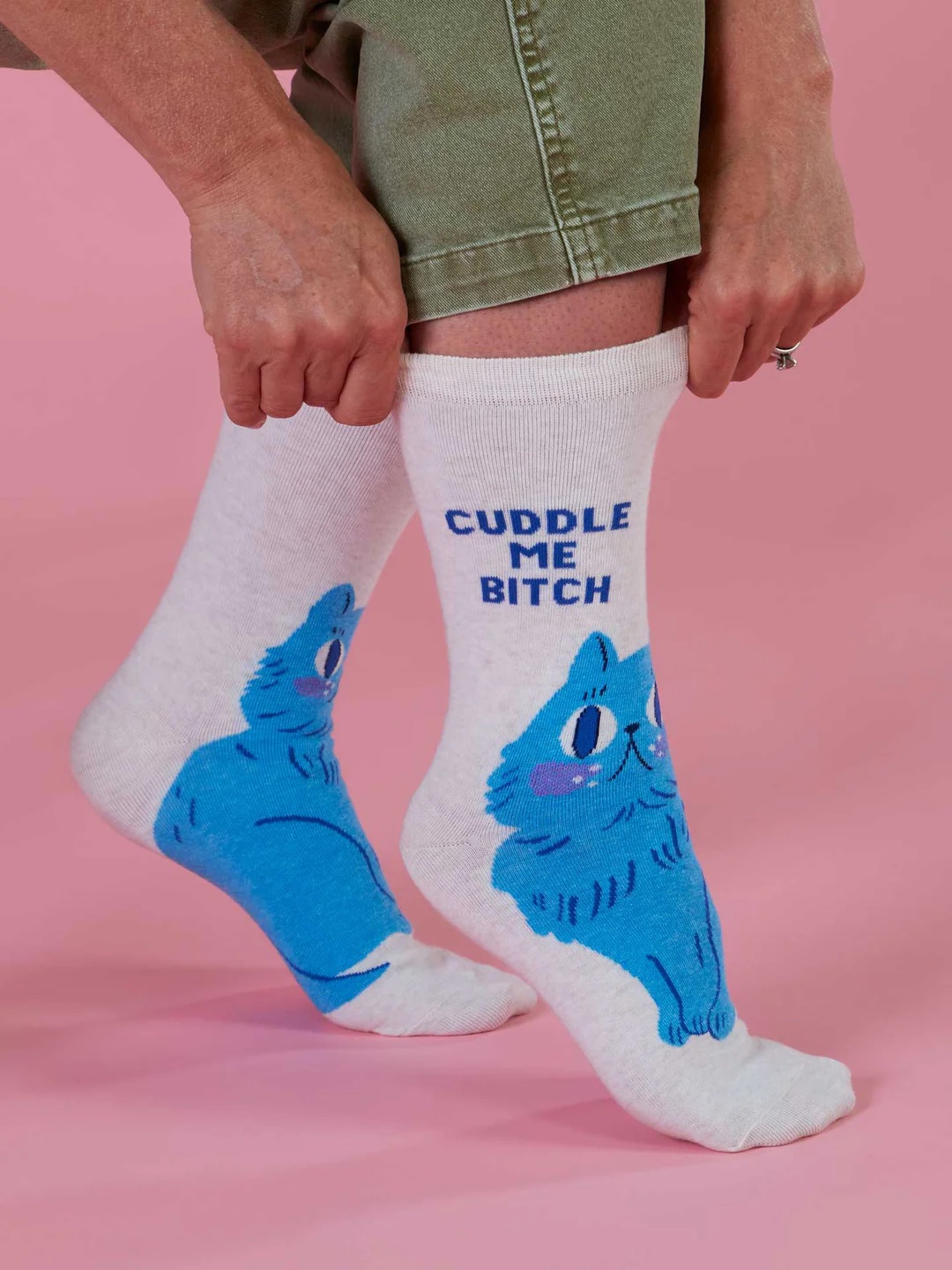 Cuddle Me Bitch Socks