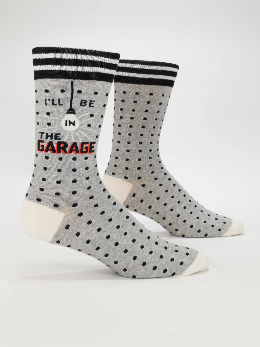 I'll Be In The Garage Socks