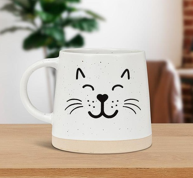 Mug with Cat Face
