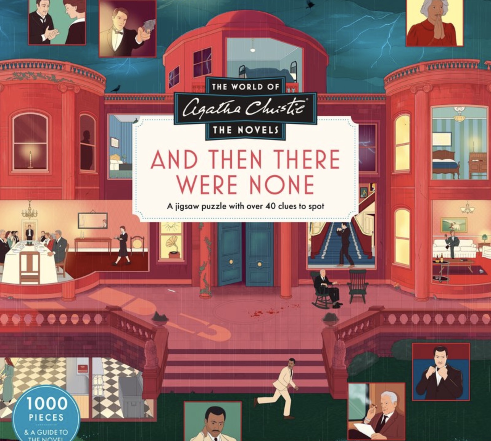 The World of Agatha Christie 1000 Piece Puzzle