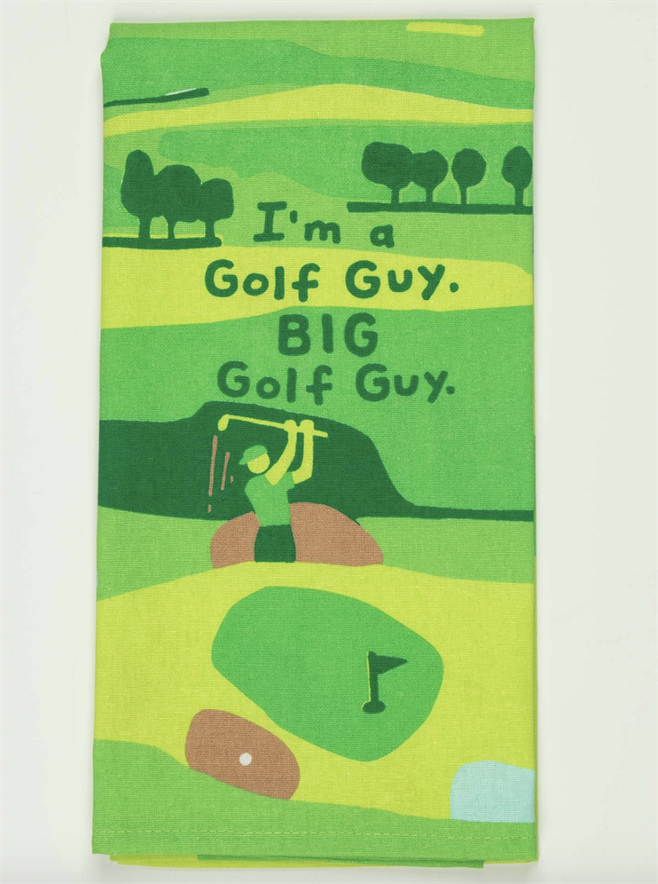 BIG Golf Guy Dish Towel