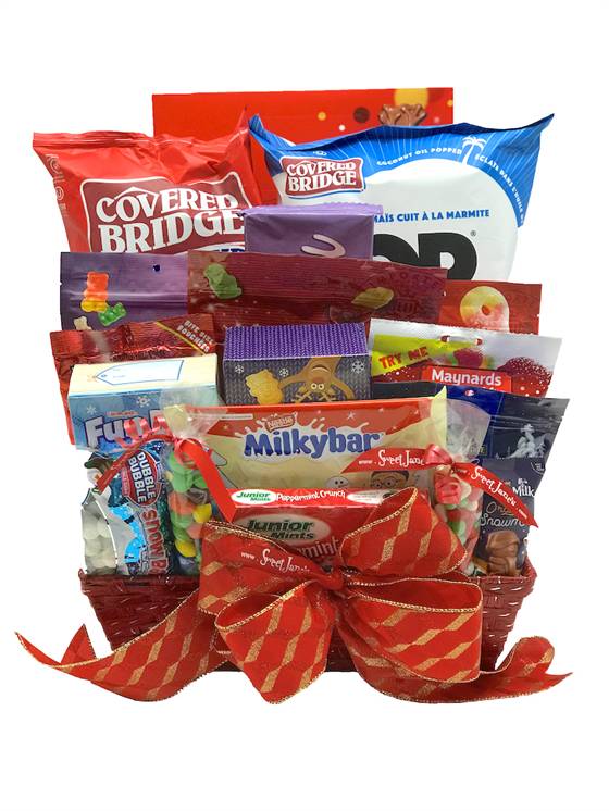 Christmas Candy Holiday Gift Basket Sweet Janes