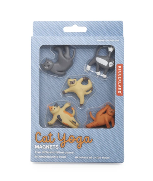 Cat Yoga Magnets