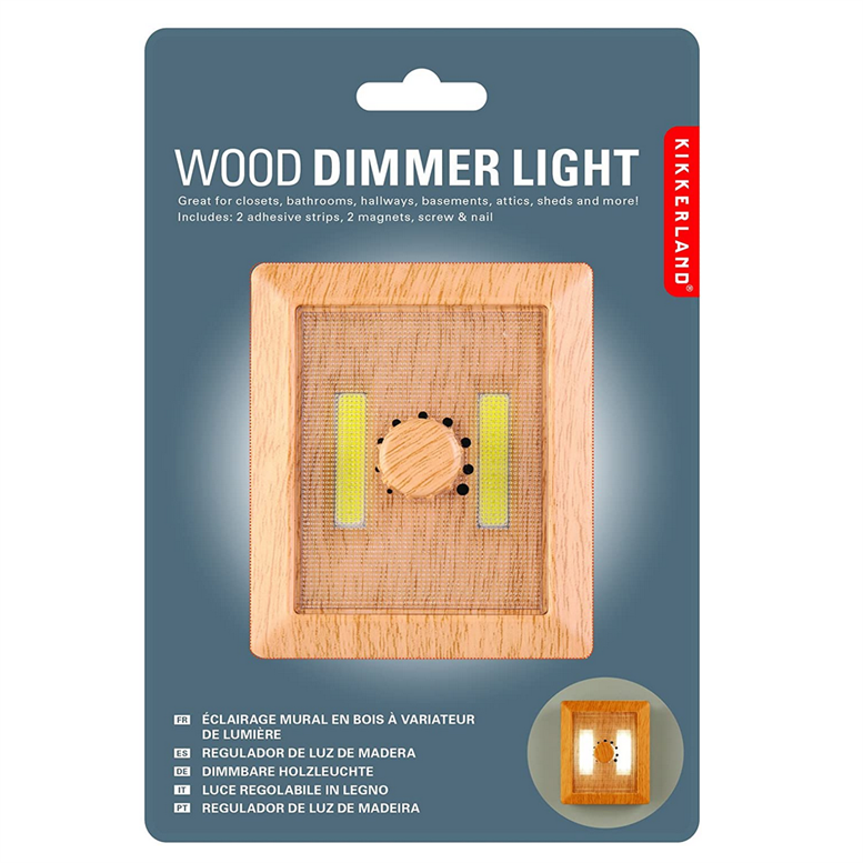 Wood Dimmer Light
