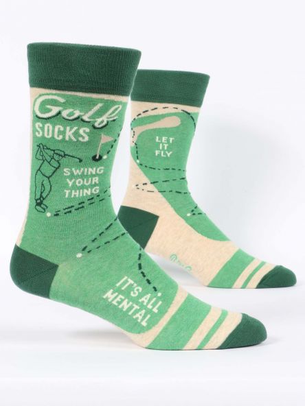 Blue Q Golf Socks