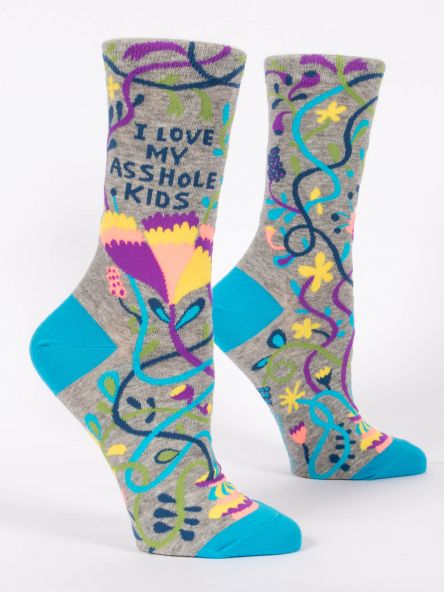 Blue Q Love My Kids Women Socks