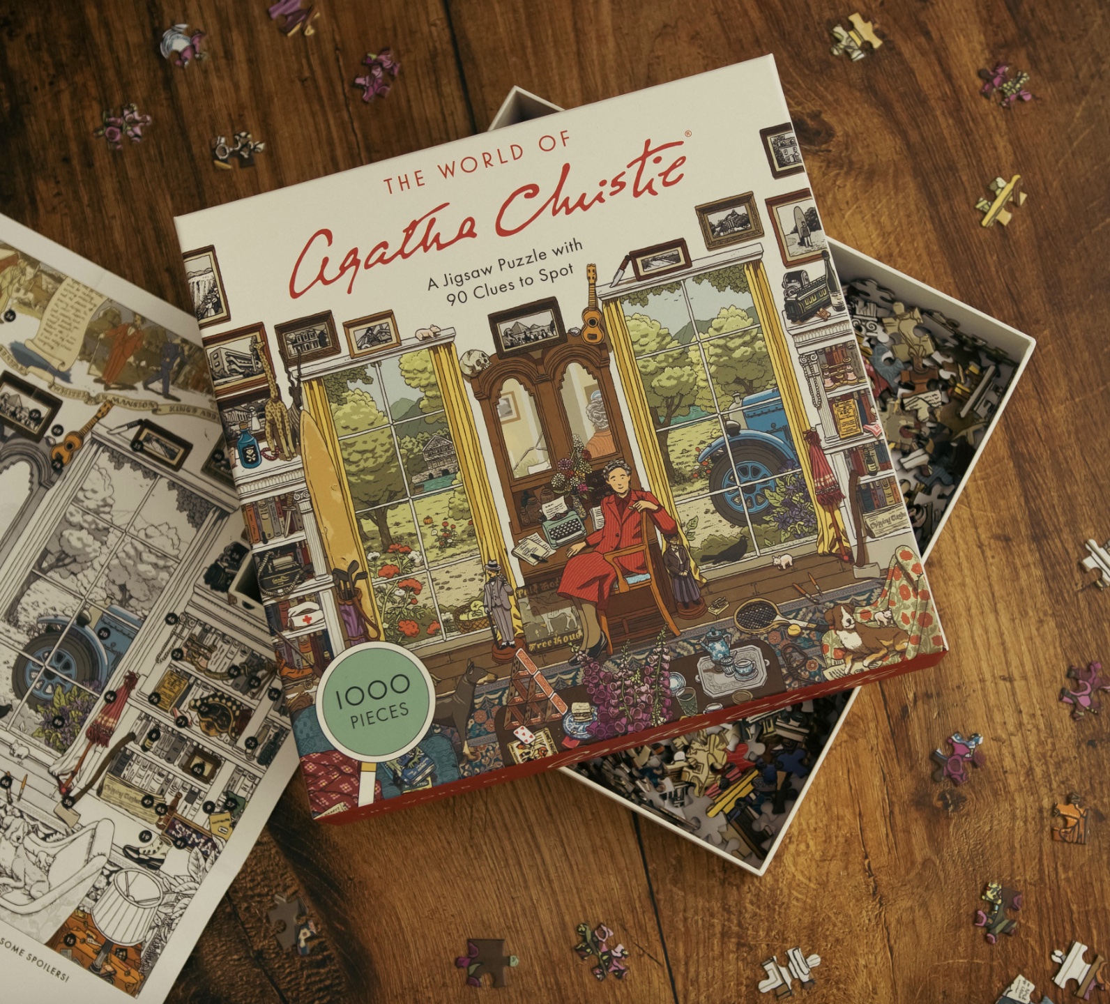 The World of Agatha Christie 1000 Piece Puzzle