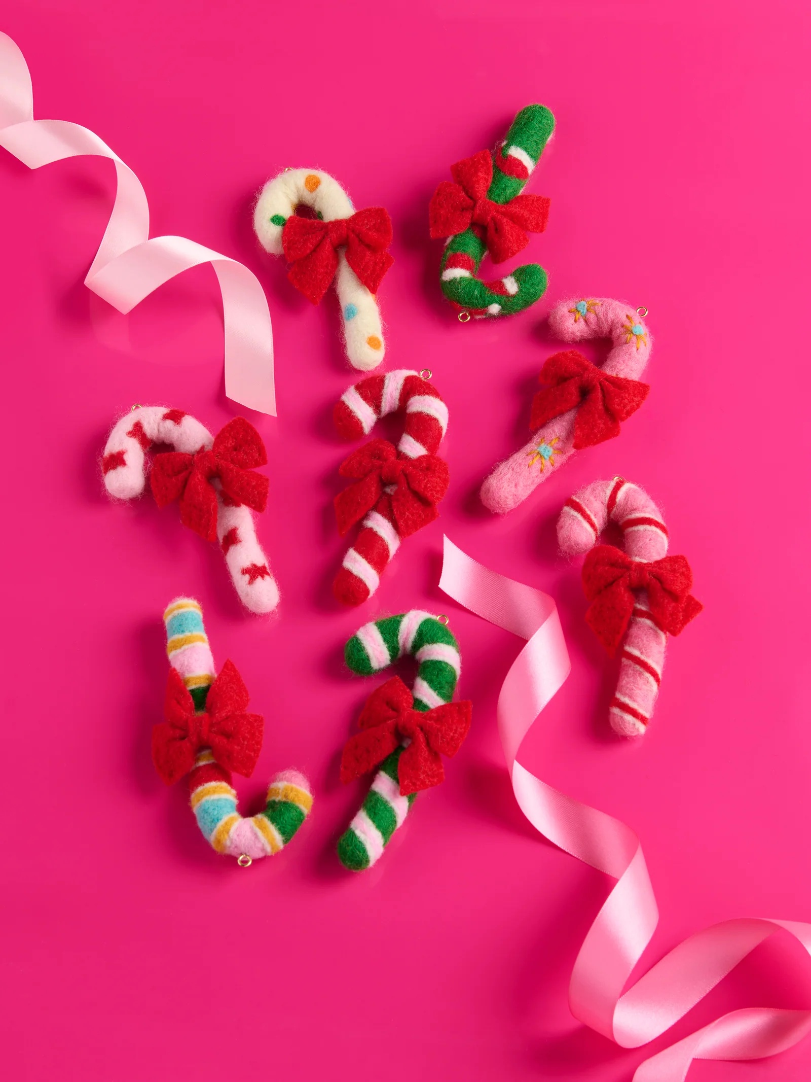 Shiraleah Assorted Candy Cane Ornaments