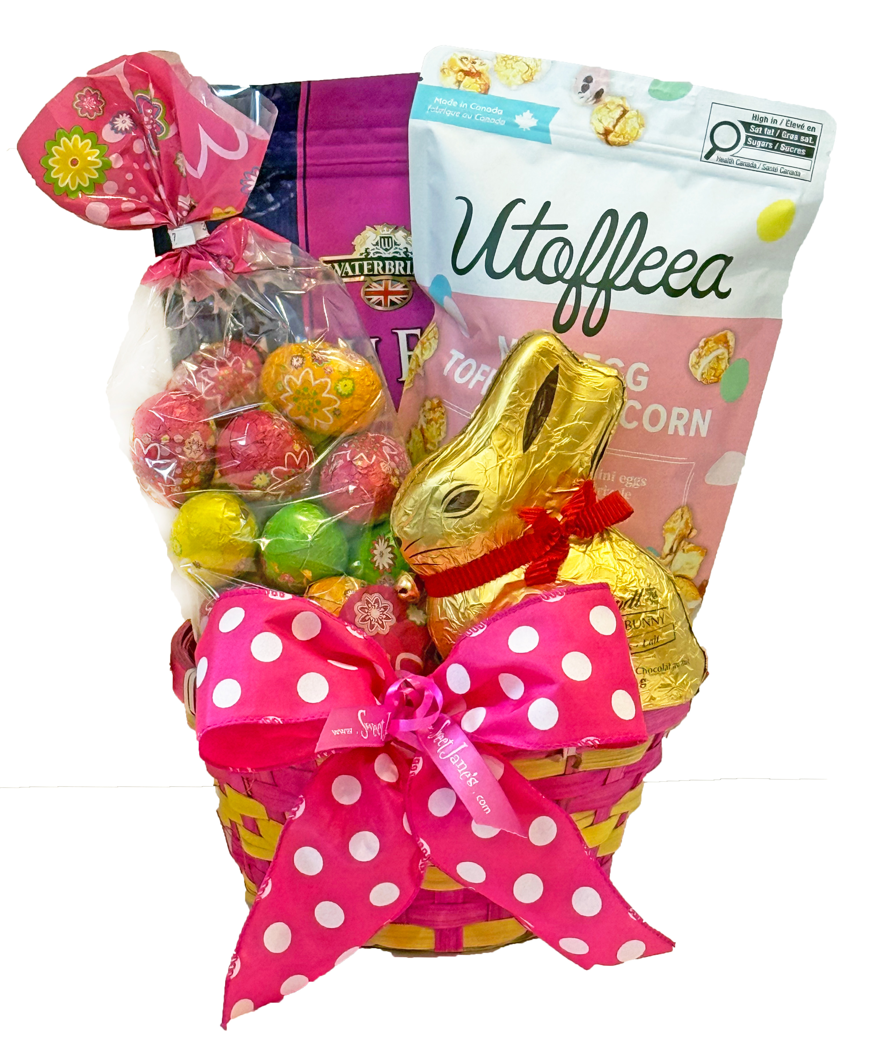 Bunny Blossom Easter Basket