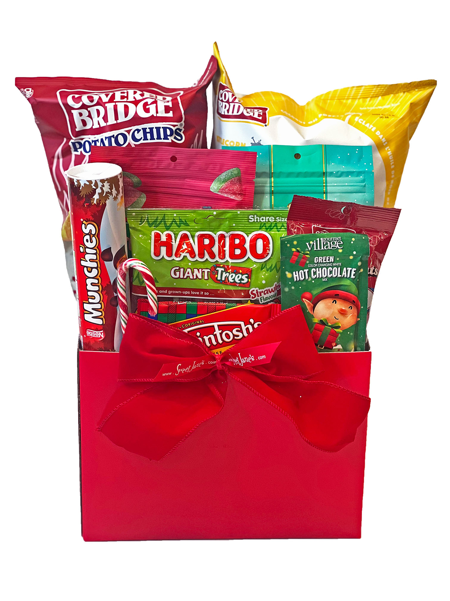 Chipmunk Christmas Gift Basket