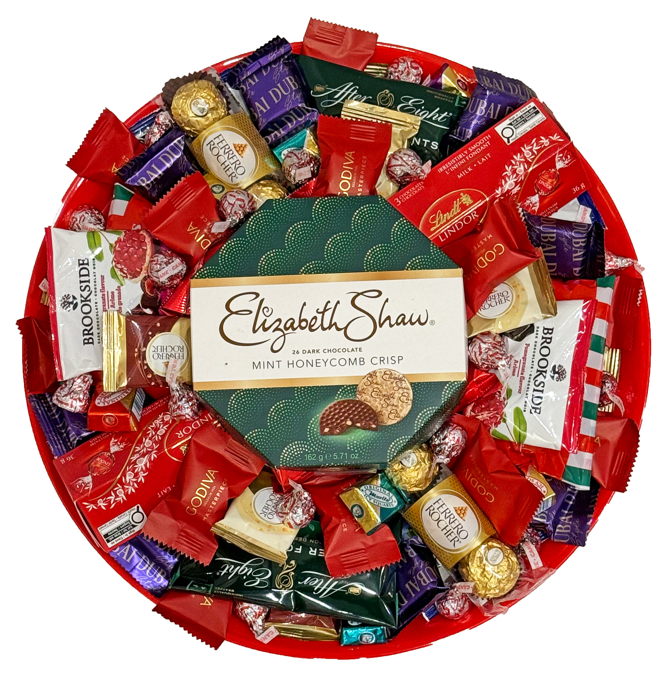 Christmas Chocolate Tray