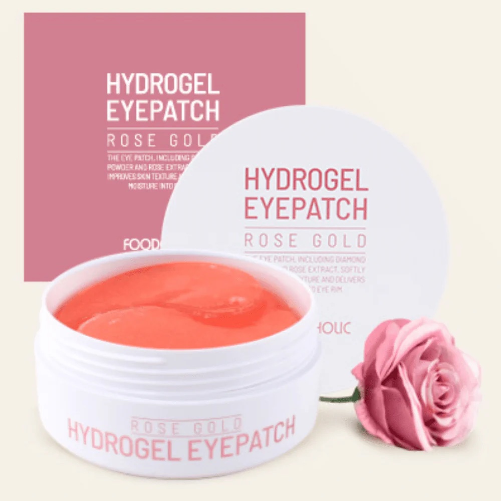 Foodaholic Hydrogel Eyepatch - Rose Gold