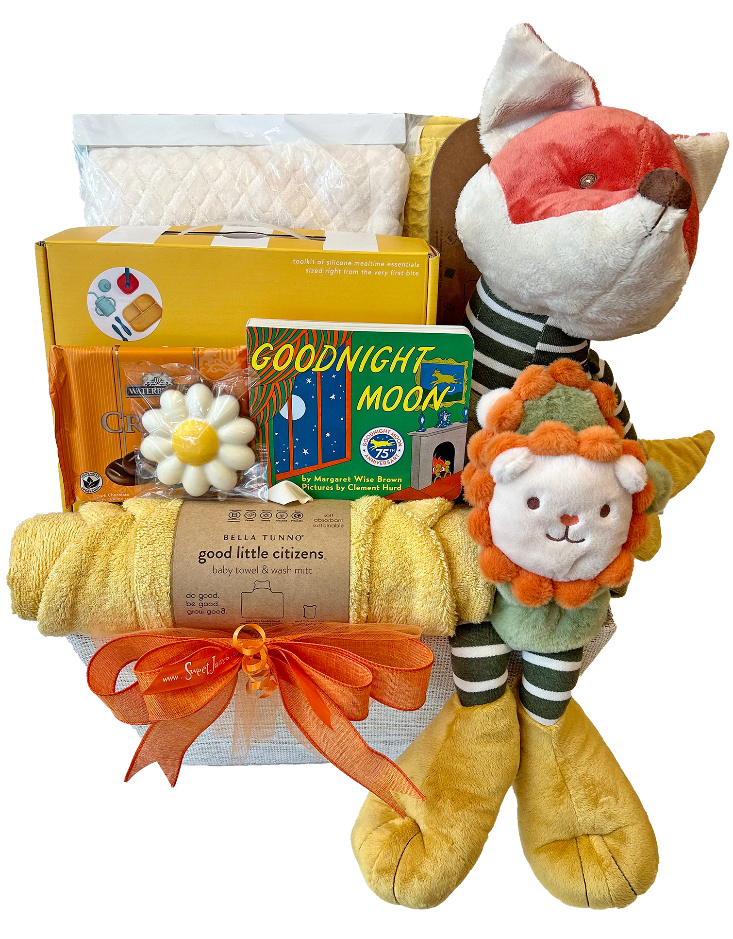 Forest Friends Baby Basket