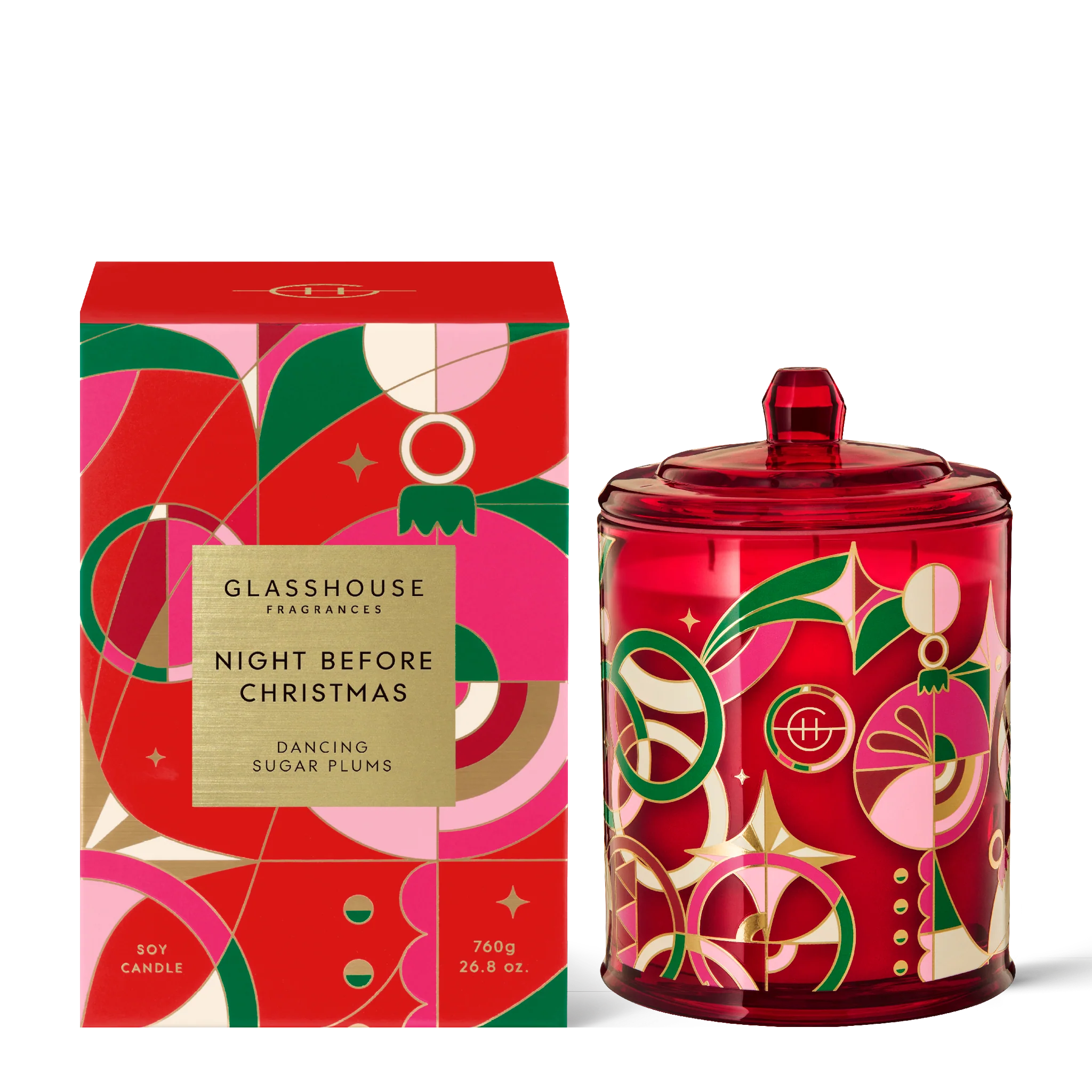 Night Before Christmas Candle