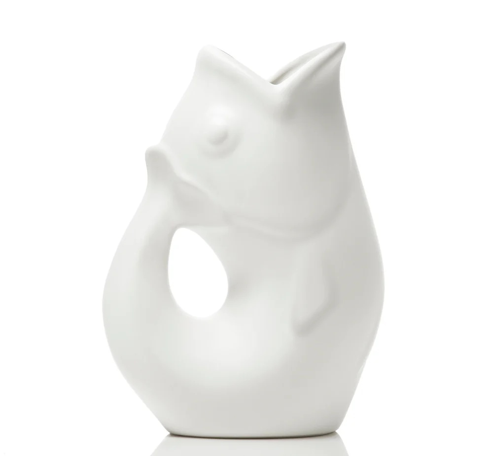Gurgle Pot Matte White