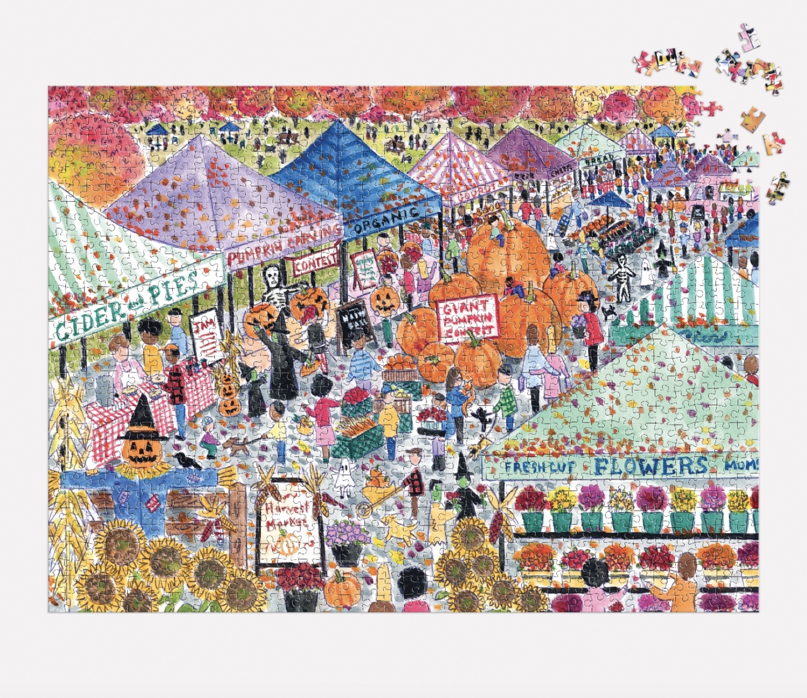 Harvest Market 1000 Piece Puzzle