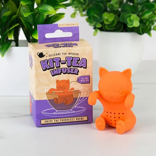 KIT-TEA Cat Tea Strainer