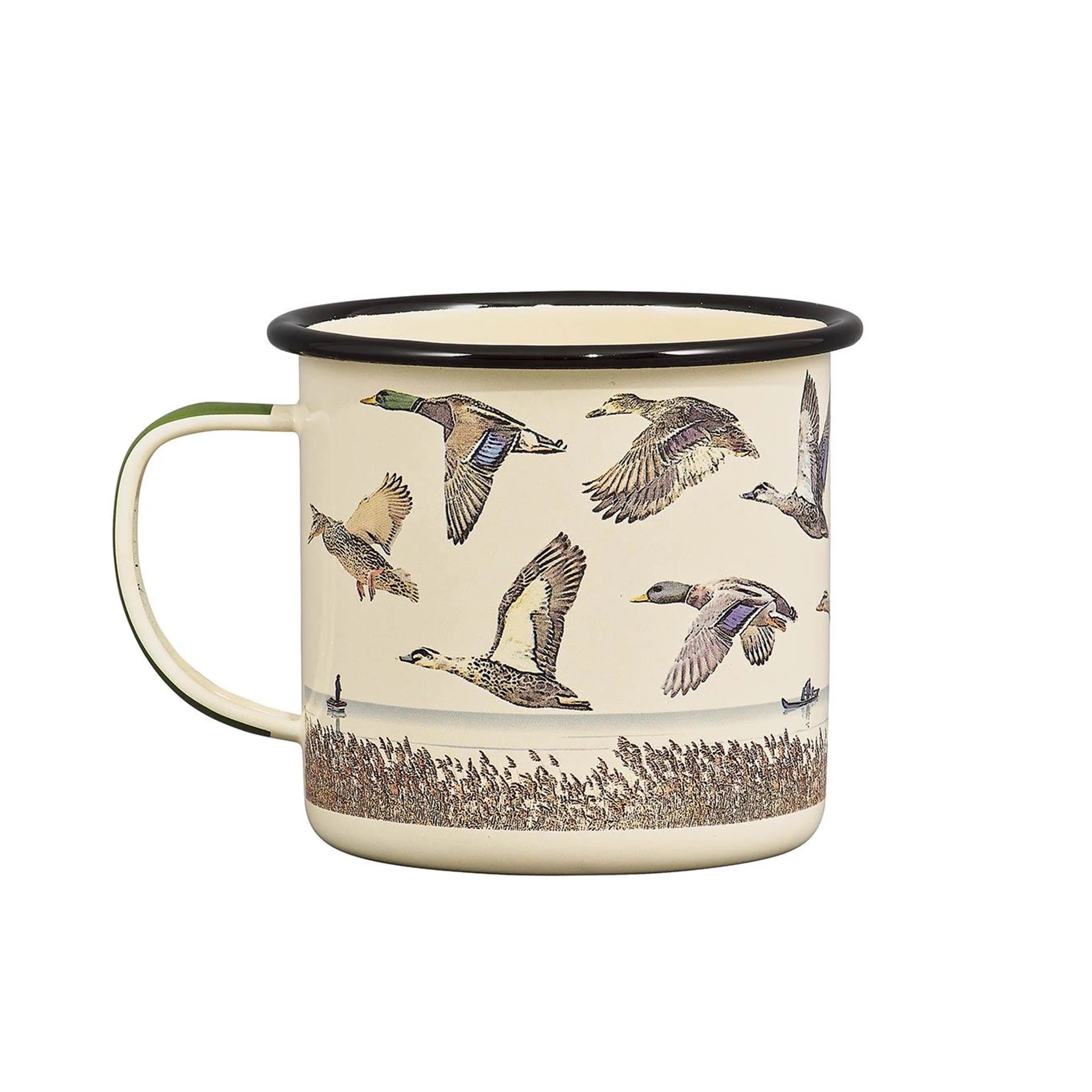 Great Outdoors Lake and Ducks Enamel Mug