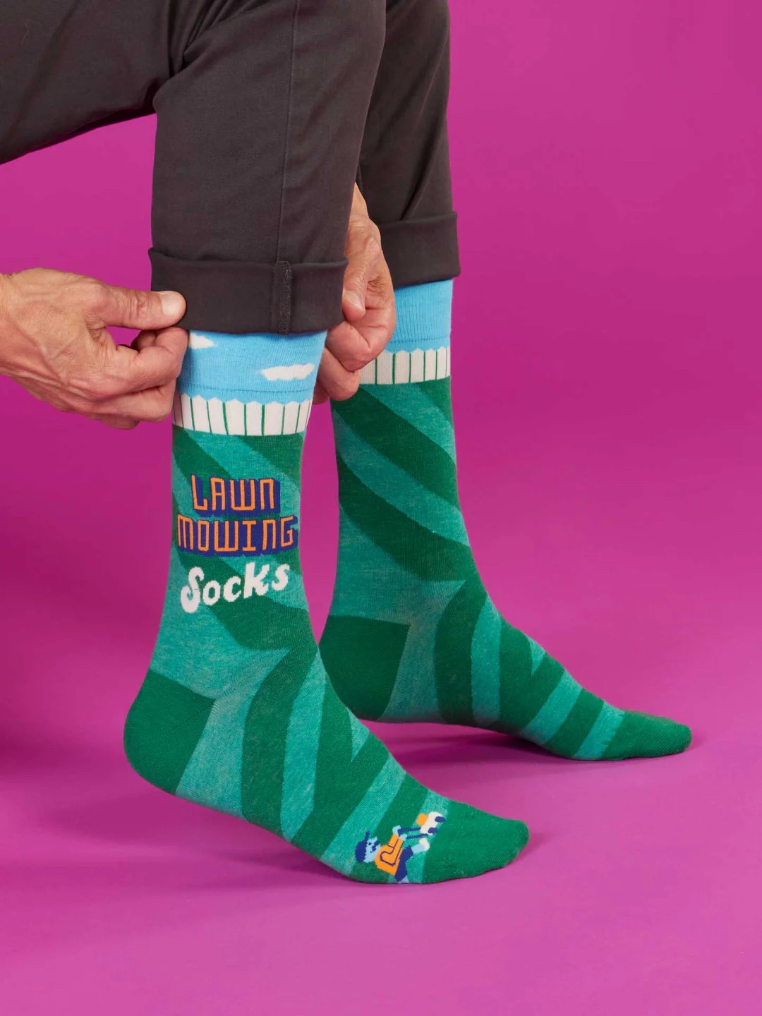 Lawn Mowing Socks