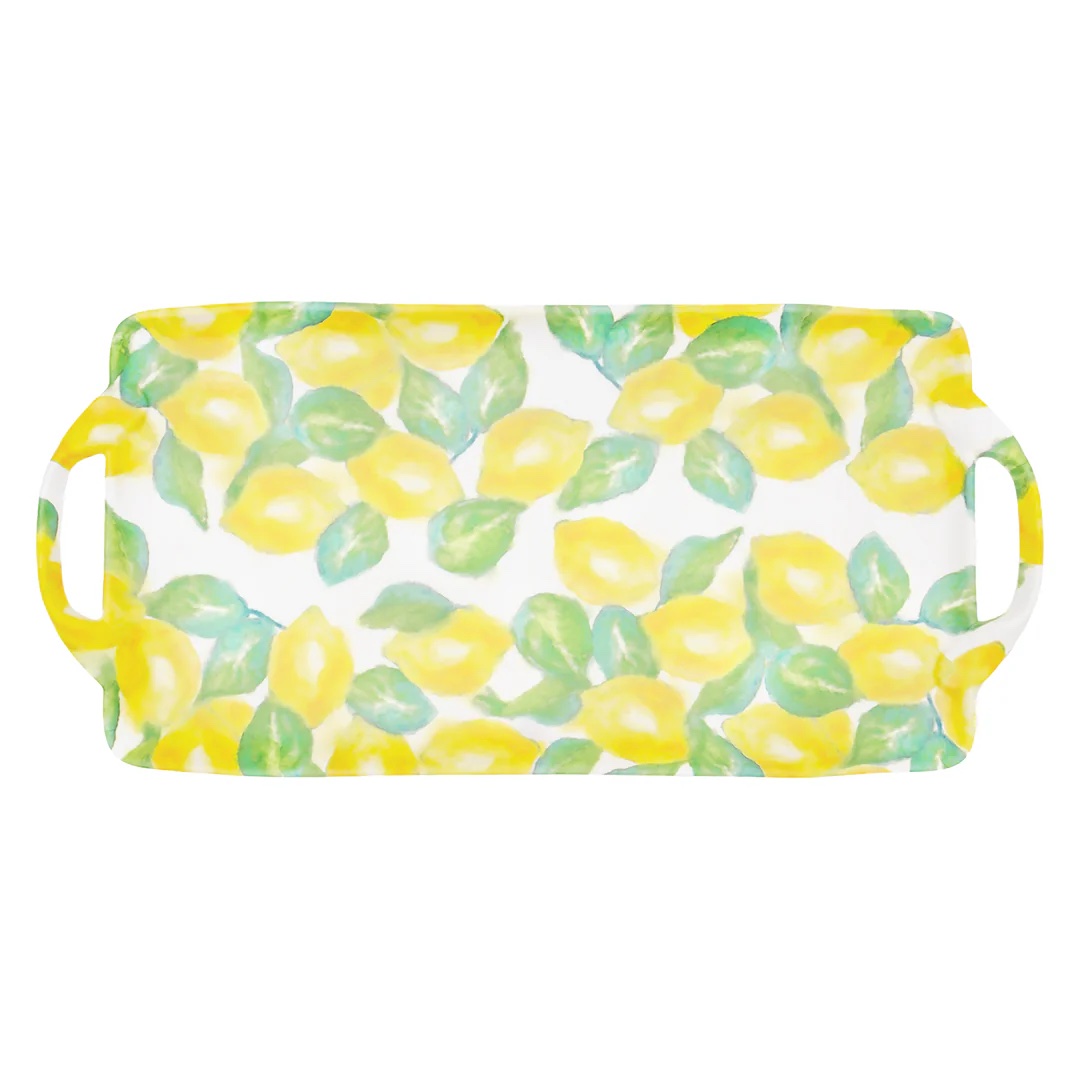 Lemon Verbena Melamine Tray