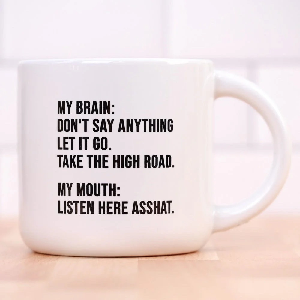 Listen Here Asshat Mug