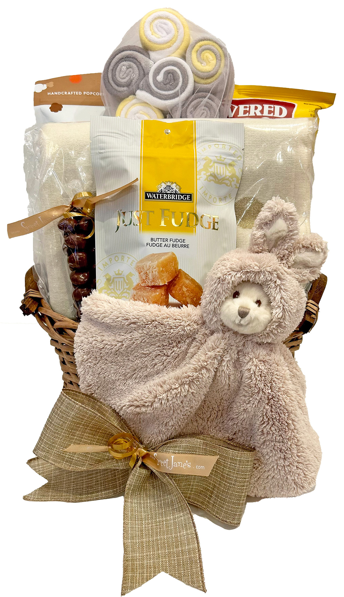 Little Ray of Sunshine Baby Basket