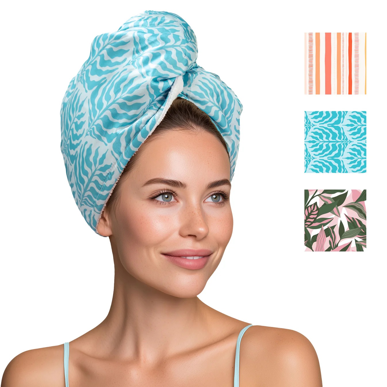 Mane Squeeze Reversible Satin Hair Towel
