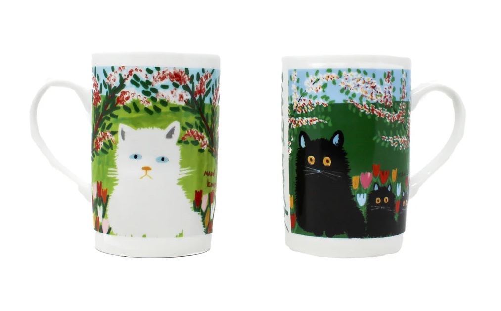 Maud Lewis Cat Mug