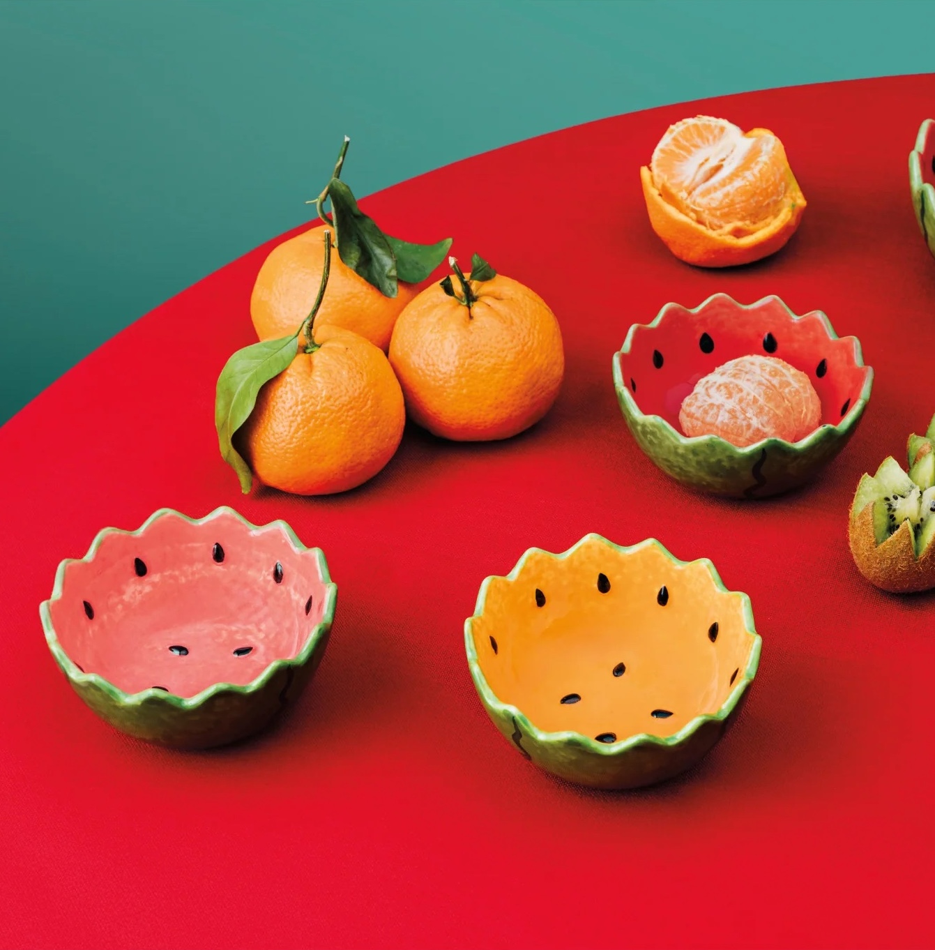 Melon Pop Shaped Bowls