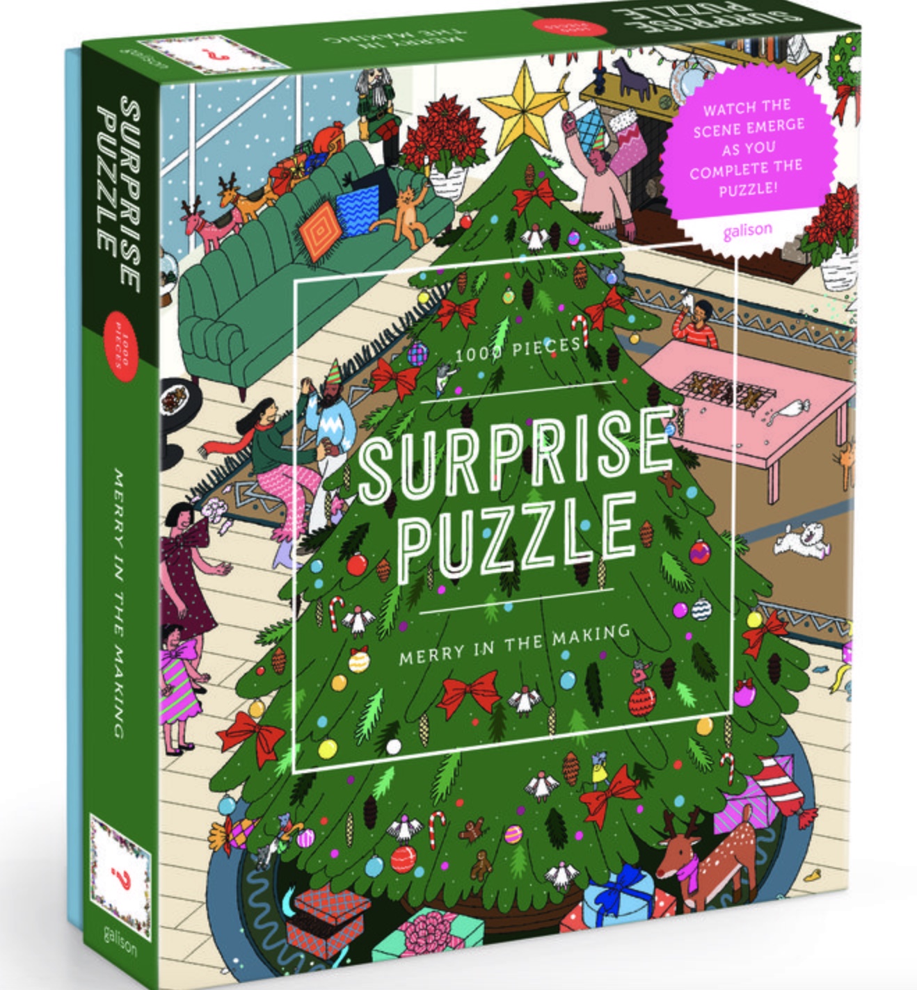 Merry In the Making 1000 Piece Surprise Puzzle