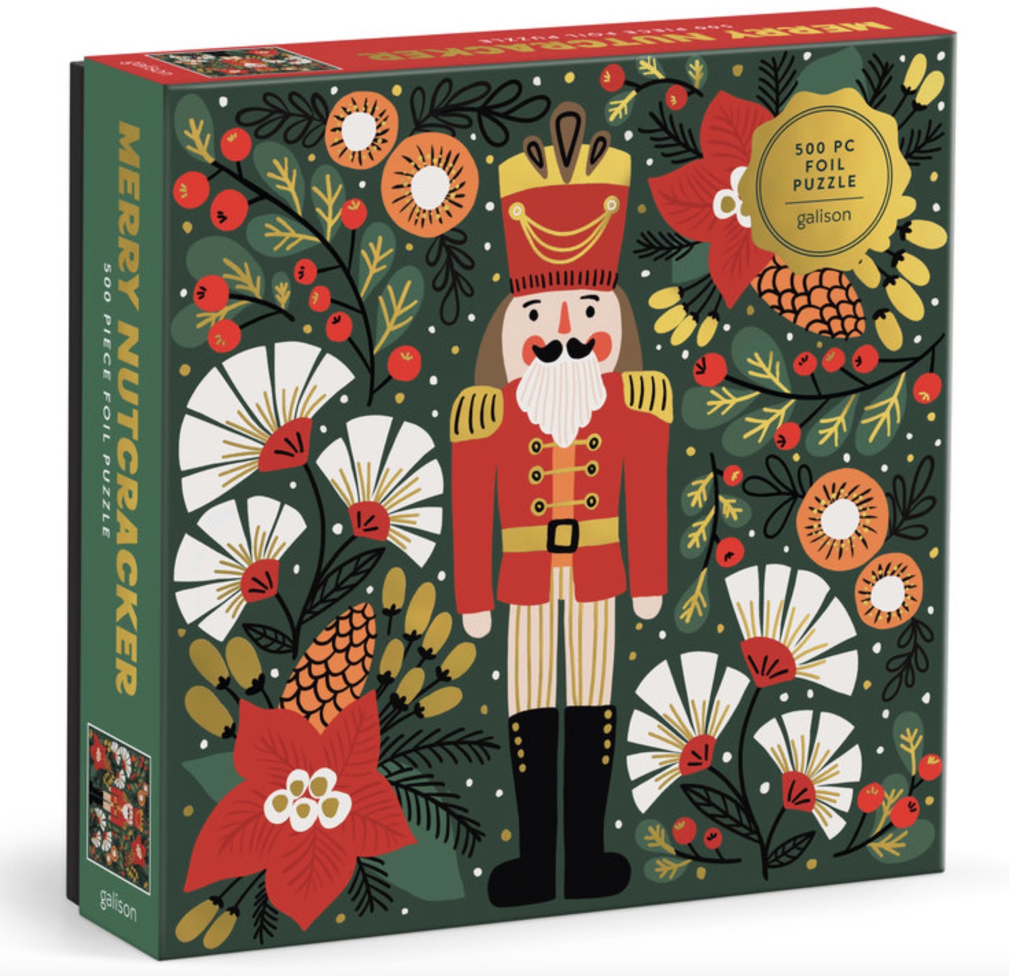Merry Nutcracker 500 Piece Foil Puzzle