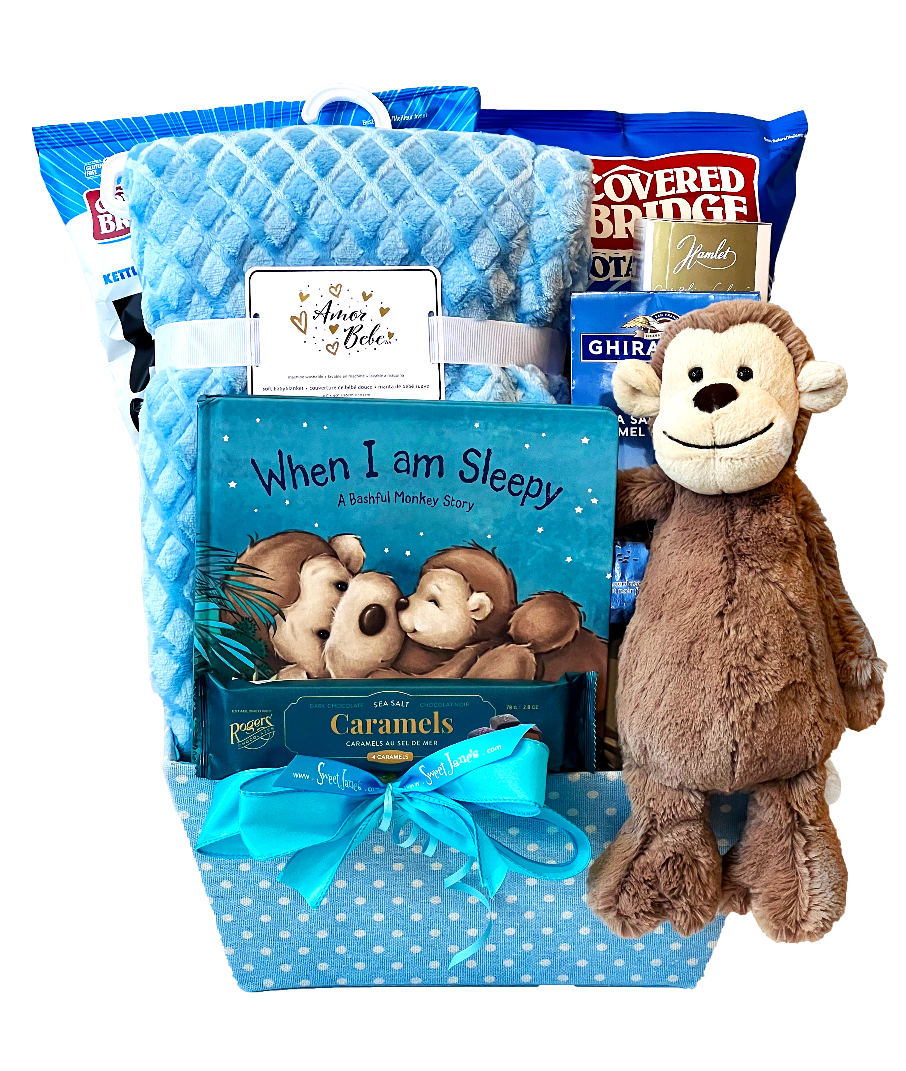 Monkey Business Baby Basket