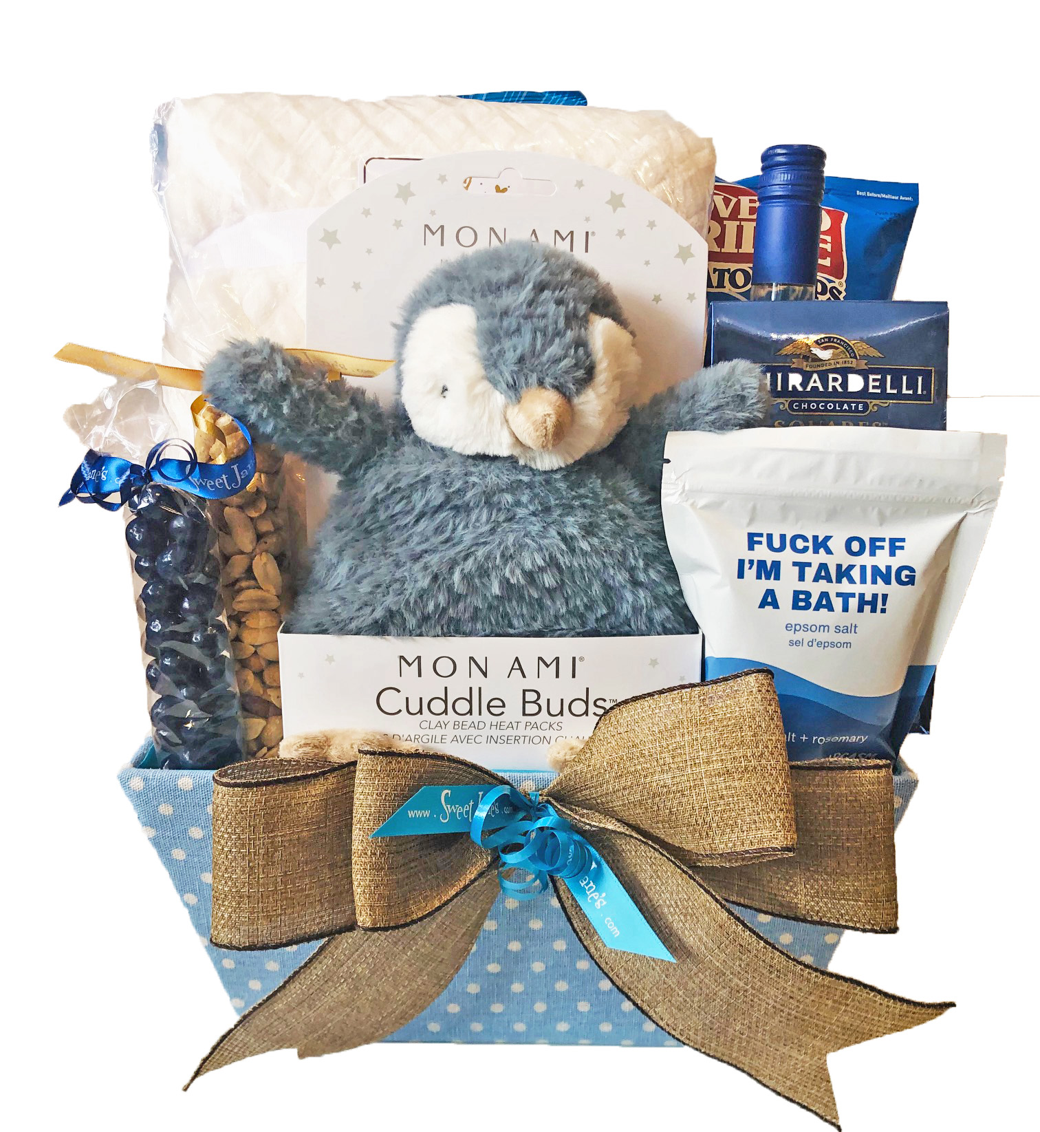 Polar Cuddle Baby Basket