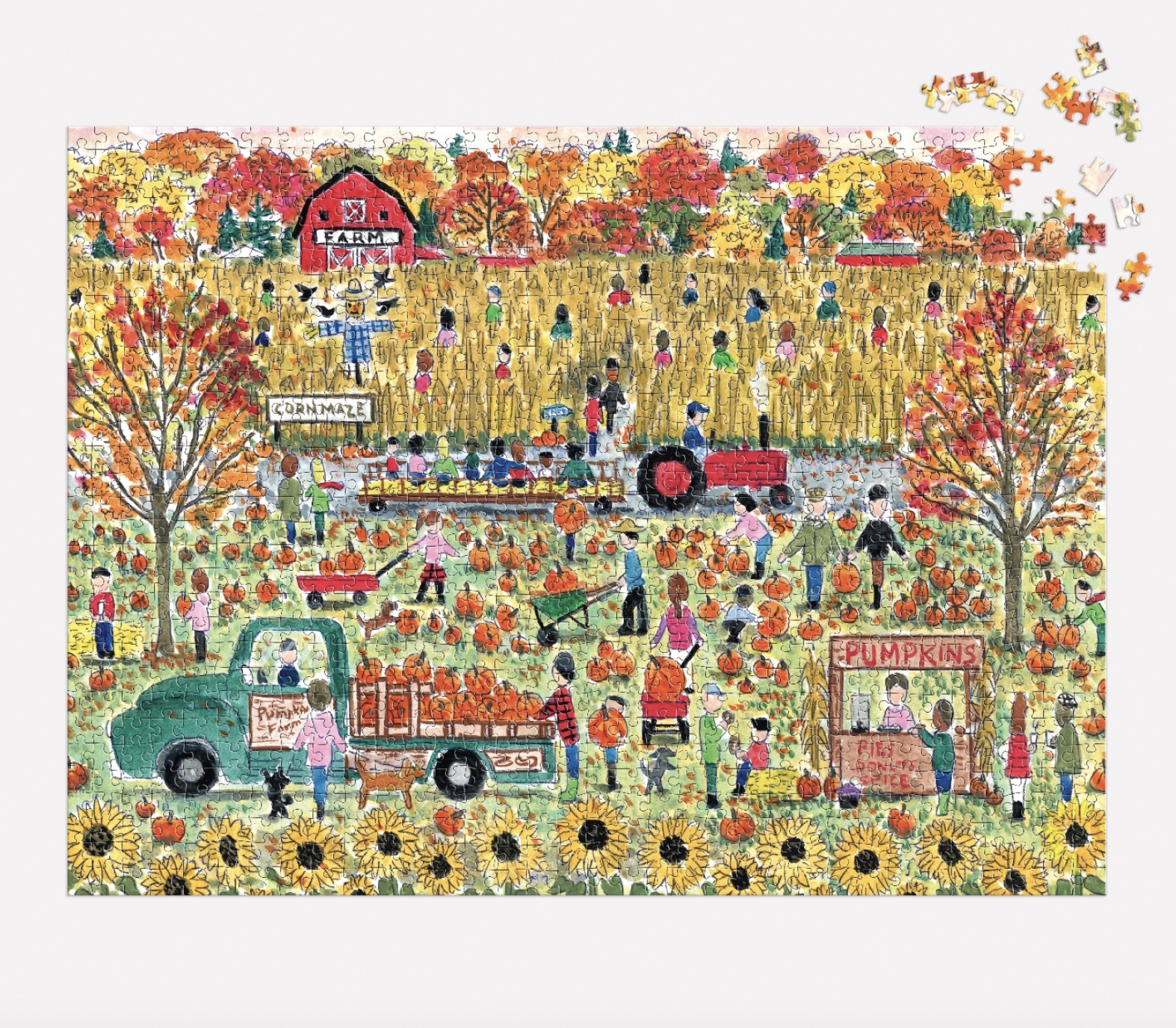 Pumpkin Patch 1000 Piece Puzzle