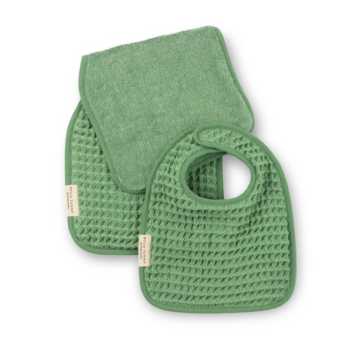 Reversible Bib + Burp Set