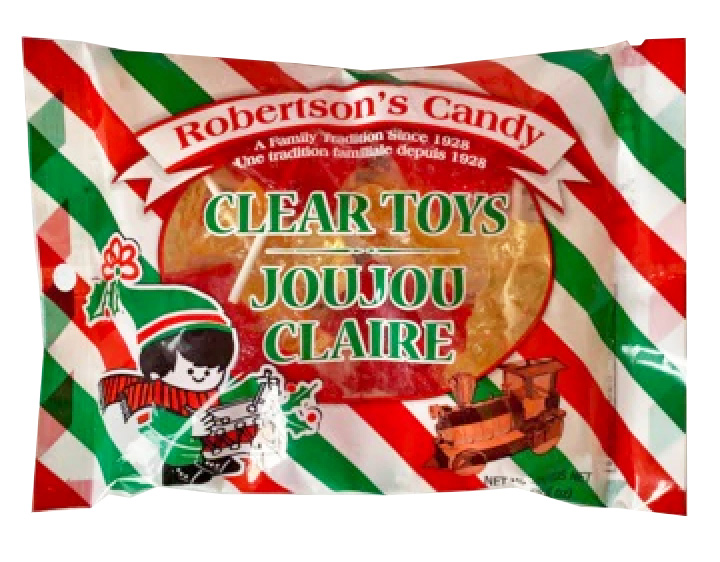 Robertson's Clear Toy Candy