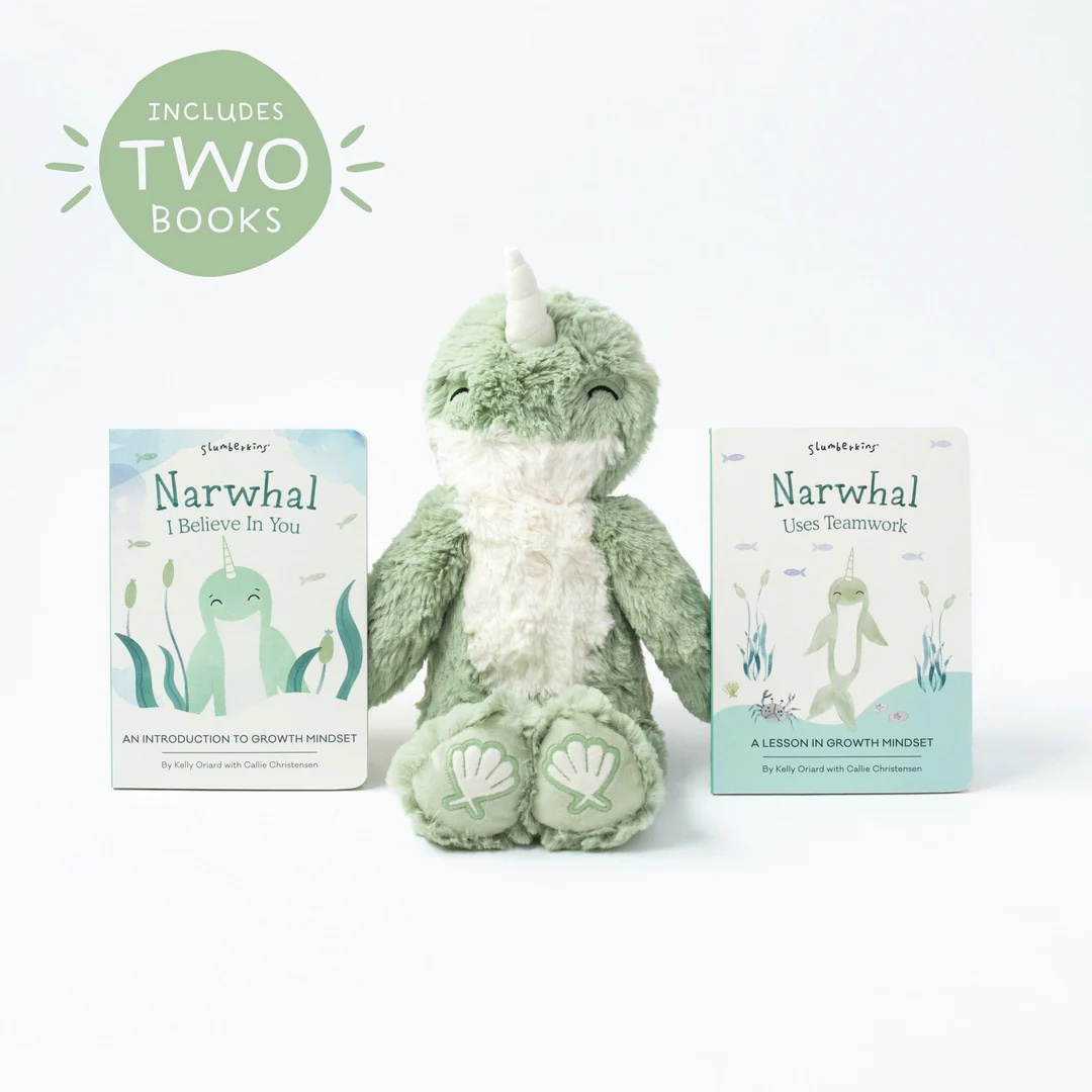 Slumberkins Narwhal Kin Set
