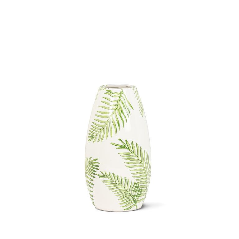 Small Fern Print Vase