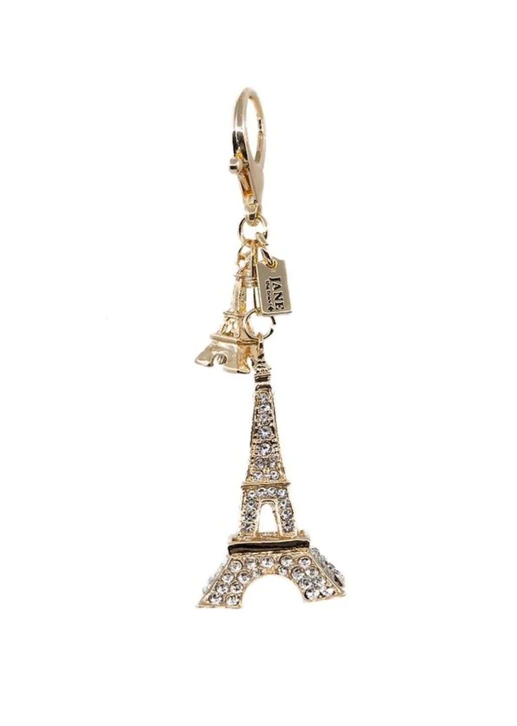 Sparkly Metal Eiffel Tower Charm