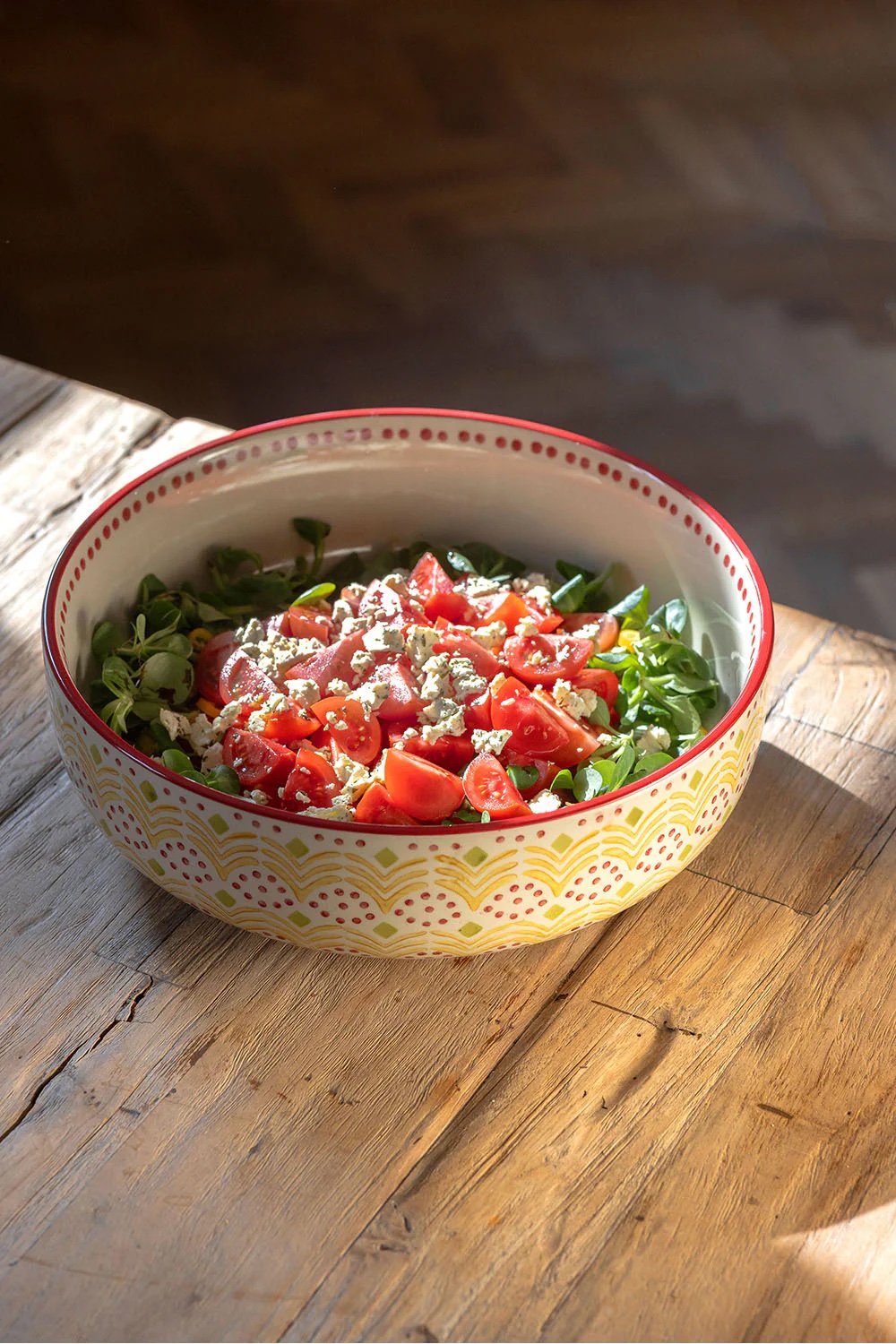 Stoneware Salad Bowl